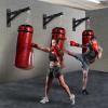 Yes4All Punching Bag Hanger, Stainless Steel Swivel Chain with 4 Snap Hooks for Heavy Bag, Gym Swing, Trapeze, and Hammock(A. Adjustable Wall Mount)