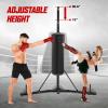 Yes4All Punching Bag Hanger, Stainless Steel Swivel Chain with 4 Snap Hooks for Heavy Bag, Gym Swing, Trapeze, and Hammock(Foldable Punching Bag Stand)