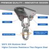 Yes4All Punching Bag Hanger, Stainless Steel Swivel Chain with 4 Snap Hooks for Heavy Bag, Gym Swing, Trapeze, and Hammock(Hangers 360 Degree Rotation)