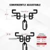 Yes4All Punching Bag Hanger, Stainless Steel Swivel Chain with 4 Snap Hooks for Heavy Bag, Gym Swing, Trapeze, and Hammock(I-Beam Hanger with Carabiner)