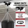 Yes4All Punching Bag Hanger, Stainless Steel Swivel Chain with 4 Snap Hooks for Heavy Bag, Gym Swing, Trapeze, and Hammock(I-Beam Hanger with Swivel Chains & Carabiner)