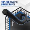 Yes4All Rebounder Trampoline for Adults, 48-Inch, 350 LBS Stable & Silent Exercise Trampoline for Rebounding, Jumping Cardio(A. Black without Handle – 48 inch)