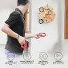 Yes4All Ring Toss Wall Game/Indoor & Outdoor Game for Adults, Camping, Party(Natural wood)