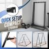 Yes4All Robust Freestanding Pull Up & Chin Up Bar, 126 Levels Adjustable & 770 lbs Capacity Foldable Pull Up Bar Station