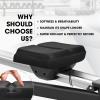 Yes4All Rowing Machine Seat Cushion Good with Non-Slip, Silicon Cooling Gel Seat Cover, Groove Design, Custom Fit Comfort, Black(A. Standard)
