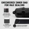 Yes4All Sandbags for Working Out, Adjustable Sand Bags for Weight Training with Handles, Multiple Colors & Sizes 5-200lbs(H. Black – XL (125-200 Lbs))