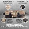 Yes4All Sandbags for Working Out, Adjustable Sand Bags for Weight Training with Handles, Multiple Colors & Sizes 5-200lbs(L. Camouflage – XL (125-200 Lbs))