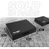Yes4All Silencer Drop Pads/Weightlifting Drop Pads with PVC Cover & Easy Carry Handles – Sold in PairsVariation Theme(A. Black/White – 6in)