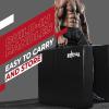 Yes4All Silencer Drop Pads/Weightlifting Drop Pads with PVC Cover & Easy Carry Handles – Sold in PairsVariation Theme(B. Red – 6in)