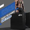Yes4All Silencer Drop Pads/Weightlifting Drop Pads with PVC Cover & Easy Carry Handles – Sold in PairsVariation Theme(C. Blue – 6in)