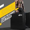 Yes4All Silencer Drop Pads/Weightlifting Drop Pads with PVC Cover & Easy Carry Handles – Sold in PairsVariation Theme(F. Black – 10in)