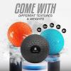 Yes4All Slam Balls, 10-40lb Weighted Ball Weight, Durable PVC Sand Filled Workout Dynamic Slam Ball for Strength Training, Triangle, Black, 10lbs(C. Triangle Black)