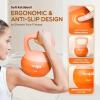 Yes4All Soft Kettlebell, PVC Kettlebells Exercise Weights & Color-Coded Strength Training Kettlebells with 4 Options (5,10,15,20lb), Gentle Hand Weights for Women at Home(20lb – Peach Fuzz)