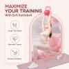Yes4All Soft Kettlebell, PVC Kettlebells Exercise Weights & Color-Coded Strength Training Kettlebells with 4 Options (5,10,15,20lb), Gentle Hand Weights for Women at Home(05lb – Pink)