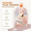 Yes4All Soft Kettlebell, PVC Kettlebells Exercise Weights & Color-Coded Strength Training Kettlebells with 4 Options (5,10,15,20lb), Gentle Hand Weights for Women at Home(20lb – Peach Fuzz)