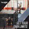 Yes4All Squat Rack for Home Gym, Adjustable Barbell Stand Rack, Multi-Function Weight Lifting, Dip Bar Station, Bench Press Rack Stand, Weight Plate Storage – Capacity Up to 600LBS(Squat Rack – 500 lbs)