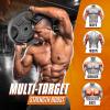 Yes4All Standard 1-Inch Grip Weight Plates, Cast Iron with Multiple Sizes from 2.5 lb to 35 lb for Strength Training, Weightlifting & Muscle Toning(H. 10LB)