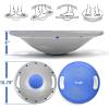 Yes4All Upgraded Wobble Balance Board, 16.34″ TPE Non-slip, Stability Board for Home Gym, Standing Desk & Physical Therapy(E. Classic Blue)