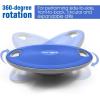 Yes4All Upgraded Wobble Balance Board, 16.34″ TPE Non-slip, Stability Board for Home Gym, Standing Desk & Physical Therapy(E. Classic Blue)