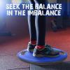 Yes4All Upgraded Wobble Balance Board, 16.34″ TPE Non-slip, Stability Board for Home Gym, Standing Desk & Physical Therapy(E. Classic Blue)