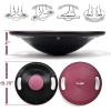 Yes4All Upgraded Wobble Balance Board, 16.34″ TPE Non-slip, Stability Board for Home Gym, Standing Desk & Physical Therapy(F. Sugar Plum)