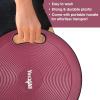 Yes4All Upgraded Wobble Balance Board, 16.34″ TPE Non-slip, Stability Board for Home Gym, Standing Desk & Physical Therapy(F. Sugar Plum)