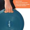 Yes4All Upgraded Wobble Balance Board, 16.34″ TPE Non-slip, Stability Board for Home Gym, Standing Desk & Physical Therapy(L. Midnight Green)