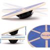 Yes4All Versatile Wooden Wobble Balance Board, Balance Trainer for Mobility Training, Standing Desk, Core Training, Exercise Balance Stability Trainer(C. Wooden Balance Board – Blue)