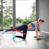 Yes4All Versatile Wooden Wobble Balance Trainer Board with 360 Degree Rotation(J. Combo Wooden Balance Board + Resistance Bands)
