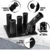 Yes4All Vertical Storage Rack, Home Gym Organizer, Barbell & Dumbbell Rack for 2-inch Olympic & Curl Bars(D. Barbell Holder & T Bar Row)
