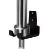 Yes4All Vertical Wall Mounted Olympic Barbell Holder, Barbell Storage Rack, Hanging Barbell Rack for Home Fitness Equipment(Black Vertical Wall Mounted – 1 Bar)