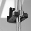 Yes4All Vertical Wall Mounted Olympic Barbell Holder, Barbell Storage Rack, Hanging Barbell Rack for Home Fitness Equipment(Black Vertical Wall Mounted – 1 Bar)
