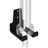 Yes4All Vertical Wall Mounted Olympic Barbell Holder, Barbell Storage Rack, Hanging Barbell Rack for Home Fitness Equipment(Black Vertical Wall Mounted – 1 Bar)