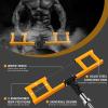 Yes4All Viking Press, Landmine Handle Attachment for 2-Inch Olympic Barbell – 3 Hand Grip Positions – Support Home Gym for Deadlift, Squat Workout, Increased Versatility(A. Orange – Viking Press)