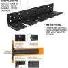 Yes4All Wall Mounted Olympic Barbell Holder & Weight Plate Storage Rack