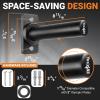 Yes4All Wall Mounted Weight Plate Holder – Fit 2inch Olympic Weight Plates, Protective Rubber Pad(B. Set Weight Plate Holder – (4pcs))