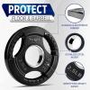 Yes4All Weight Plate Grip Rubber Coated(Pair)