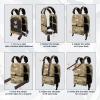 Yes4All Weight Vest Plate 5.75/8.75/14/ 19.75LB Pairs, Weighted plates for vest, Tactical Plate, Weight Plate with Curved Ergonomic Design for Running, Heavy Workout(UPGRADED – Moss Camo)