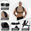 Yes4All Weighted Training Pull Sled with Vest, Steel Buckle, Fit for 1-2 Inch Plates, Sled Workout Equipment, Sport Power Sled for Athletic Exercise and Speed Improvement(A. Pull Sled)