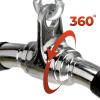 Yes4All Wide Grip LAT Pull Down Bar Attachments with Rubber Handles/Curl LAT Pulldown Attachment for Gym Equipment, Press Down Bar/Cable Attachment Rubber Handgrips