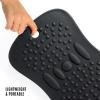 Yes4All Wobble Balance Board for Standing Desk/Anti-Fatigue Office Foam Pad – Standing Desk Mats, Rocker Board, Office Accessories, Wobble Board With Massage Ball(Standard Ver)