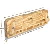 Yes4All Wooden Hang Board/Climbing Board for Doorway – Hand Strengthener Equipment for Training Finger, Grip and Pull Up(B. Natural – Upgraded)