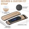 Yes4All Wrist & Ankle Weights Pair 1lb -10lbs, Adjustable Strap for Walking, Jogging, Pilates, Gym Fitness Workout for Women, Men(A. 2Lbs Pair (1lb x 2) – Beige)