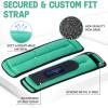 Yes4All Wrist & Ankle Weights Pair 1lb -10lbs, Adjustable Strap for Walking, Jogging, Pilates, Gym Fitness Workout for Women, Men(D. 5Lbs Pair (2.5lb x 2) – Green)