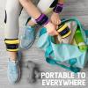 Yes4All Wrist & Ankle Weights Pair 1lb -10lbs, Adjustable Strap for Walking, Jogging, Pilates, Gym Fitness Workout for Women, Men(F. 8Lbs Pair (4lb x 2) – Yellow)