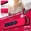 Yes4All Wrist & Ankle Weights Pair 1lb -10lbs, Adjustable Strap for Walking, Jogging, Pilates, Gym Fitness Workout for Women, Men(G. 10Lbs Pair (5lb x 2) – Red)