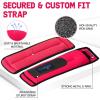 Yes4All Wrist & Ankle Weights Pair 1lb -10lbs, Adjustable Strap for Walking, Jogging, Pilates, Gym Fitness Workout for Women, Men(G. 10Lbs Pair (5lb x 2) – Red)