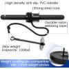Yes4All Wrist and Forearm Blaster – Wrist Roller & Forearm Roller for Training, Workout – Wrist/Arm Blaster – Fit 1-inch Standard & 2-inch Olympic Weight Plates(A. Basic – Black)