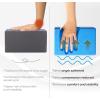 Yes4All Yoga Blocks 2 Pack Wrist Support, Comfort, and Grip Strength, Support for Balance Fitness and Exercise, EVA Foam Blocks Pilates Yoga Brick Yoga Accessories(B. Marlin Blue)