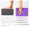 Yes4All Yoga Blocks 2 Pack Wrist Support, Comfort, and Grip Strength, Support for Balance Fitness and Exercise, EVA Foam Blocks Pilates Yoga Brick Yoga Accessories(A. Lavender)